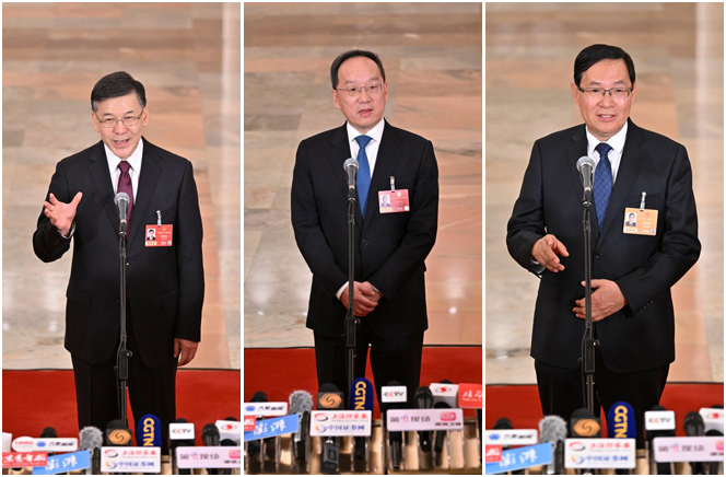 十四屆全國人大四次會(huì)議首場(chǎng)“部長通道”集中采訪活動(dòng)舉行