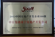 A4、2013中國房地產(chǎn)開發(fā)企業(yè)500強(qiáng)